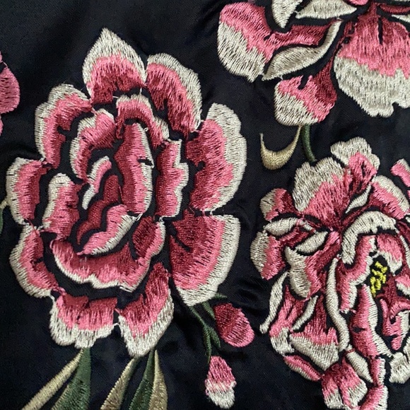 Embroidered bomber jacket - Picture 3 of 4